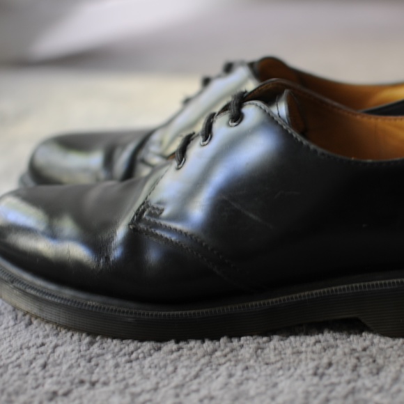 Dr. Martens 1461 Vintage Made In England Oxford Shoes In Black Size 11